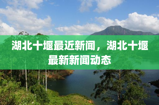 湖北十堰最近新闻，湖北十堰最新新闻动态