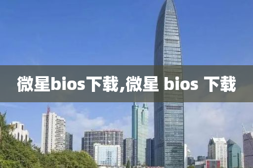 微星bios下载,微星 bios 下载