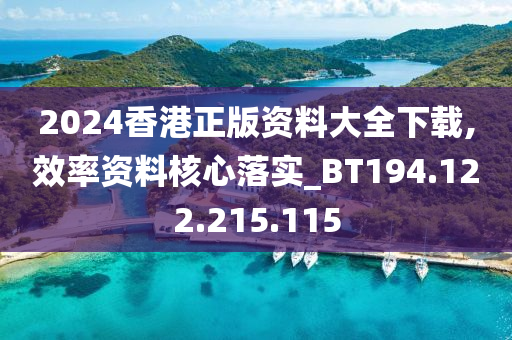 2024香港正版资料大全下载,效率资料核心落实_BT194.122.215.115